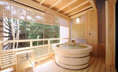 Karuizawa Onsen/ Private open air bath