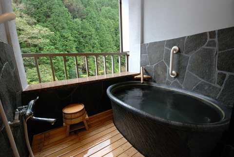 Mt.Koya Onsen/ Privat open-air bath